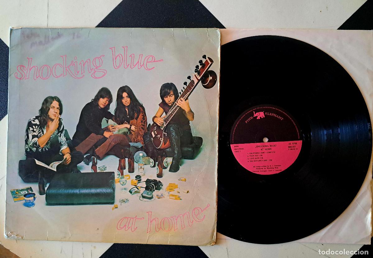 Discos de vinilo: Lp Shocking Blue &ndash; At Home 1969 VG / VG+ PINK ELEPHANT 1&ordm; EDICI&Oacute;N HOL GATEFOLD