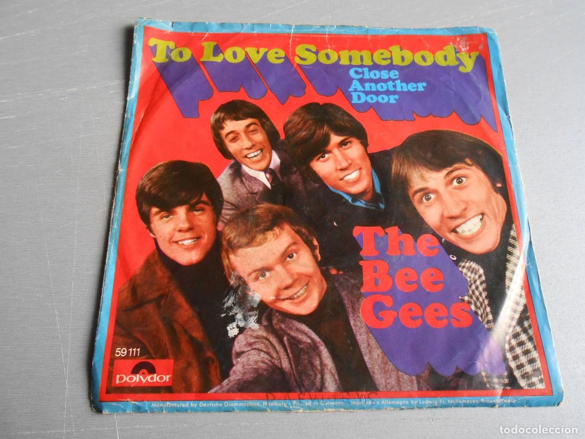 Discos de vinilo: BEE GEES, SG, TO LOVE SOMEBODY + 1, A&Ntilde;O 1967, POLYDOR, 59.111 MADE IN GERMANY
