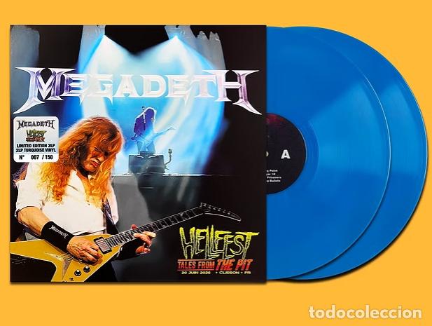 Discos de vinilo: MEGADETH Hellfest Tales from the Pit 2xLP - Foto 3