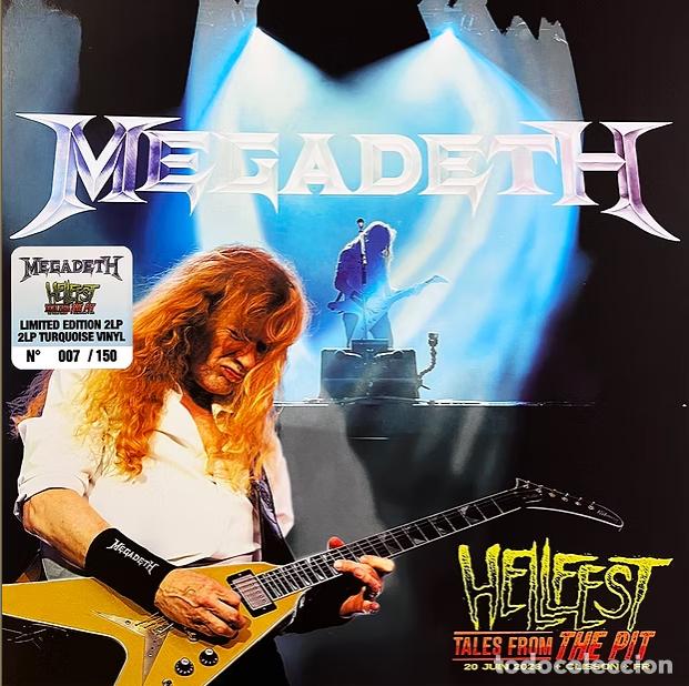 Discos de vinilo: MEGADETH Hellfest Tales from the Pit 2xLP