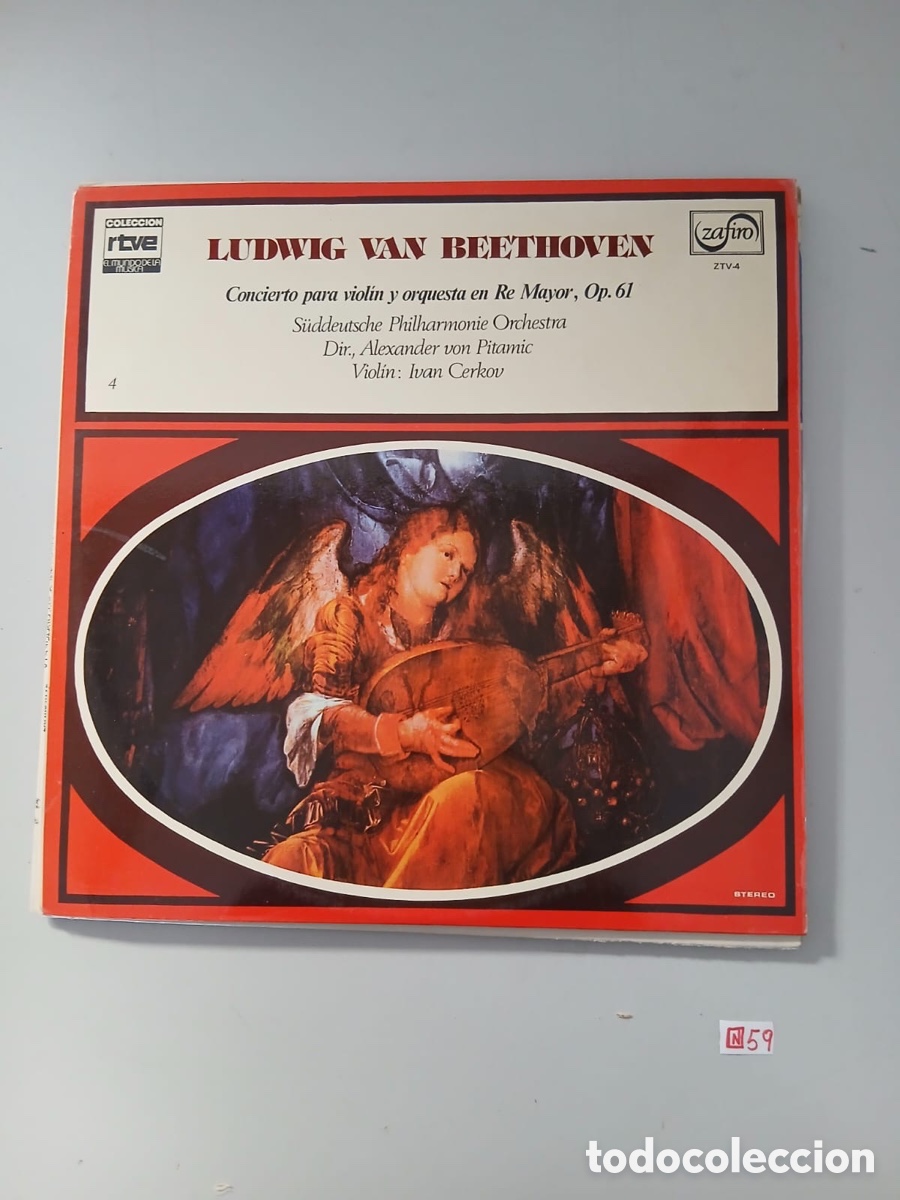 Discos de vinilo: Disco de vinilo beethoven
