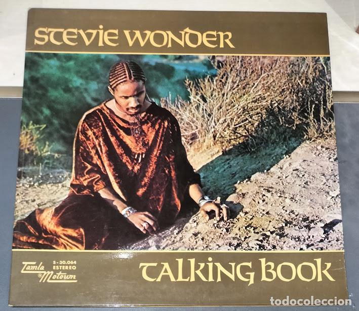 Discos de vinilo: Stevie Wonder - Talking Book - LP Tamla Motown ref. S-30.064. Ed. espa&ntilde;ola 1973.