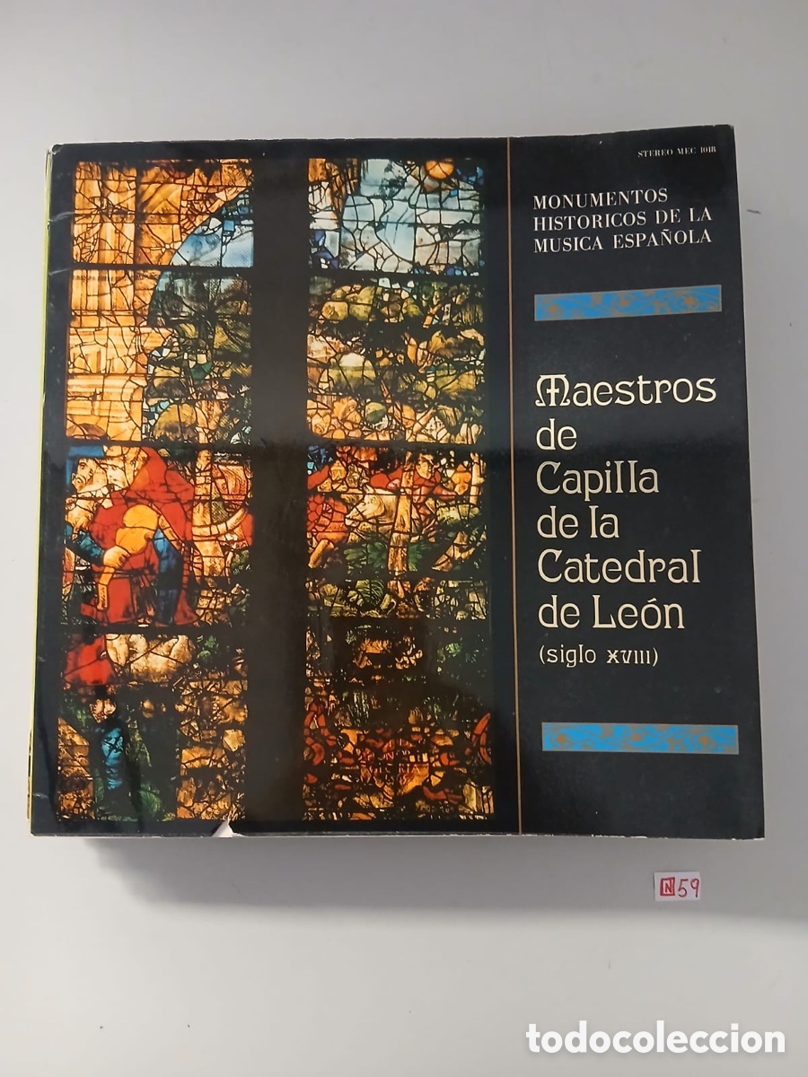 Discos de vinilo: Disco de vinilo maestros de capilla - Foto 1