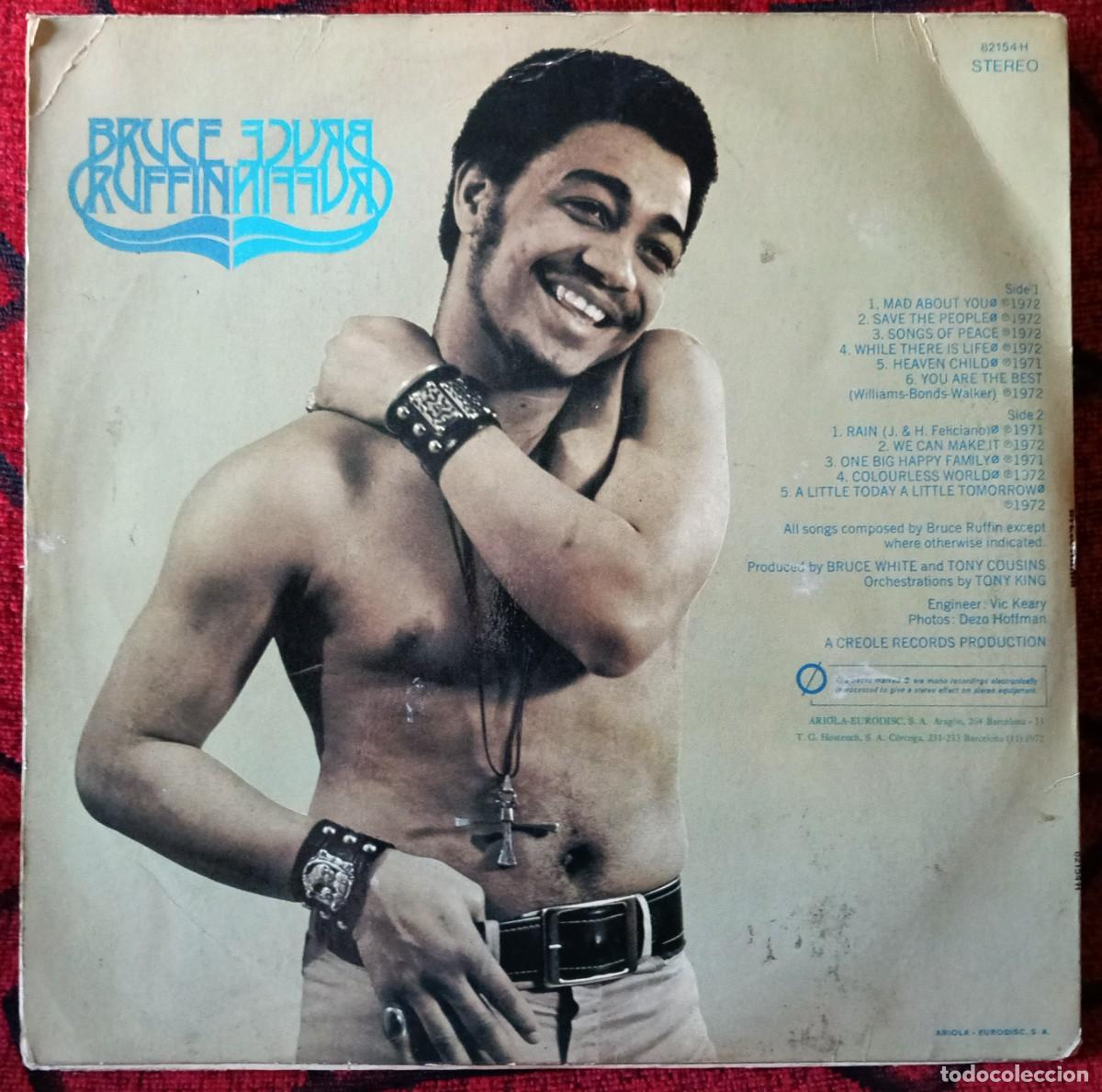 Discos de vinilo: BRUCE RUFFIN ** Bruce Ruffin ** VINILO LP 1972 - Foto 3