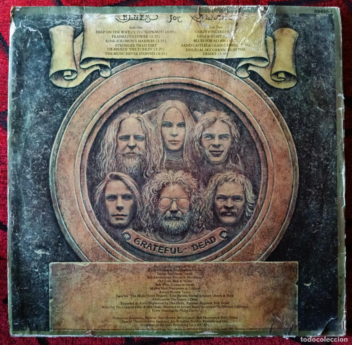 Discos de vinilo: GRATEFUL DEAD ** Blues For Allah ** VINILO LP 1975 - Foto 2