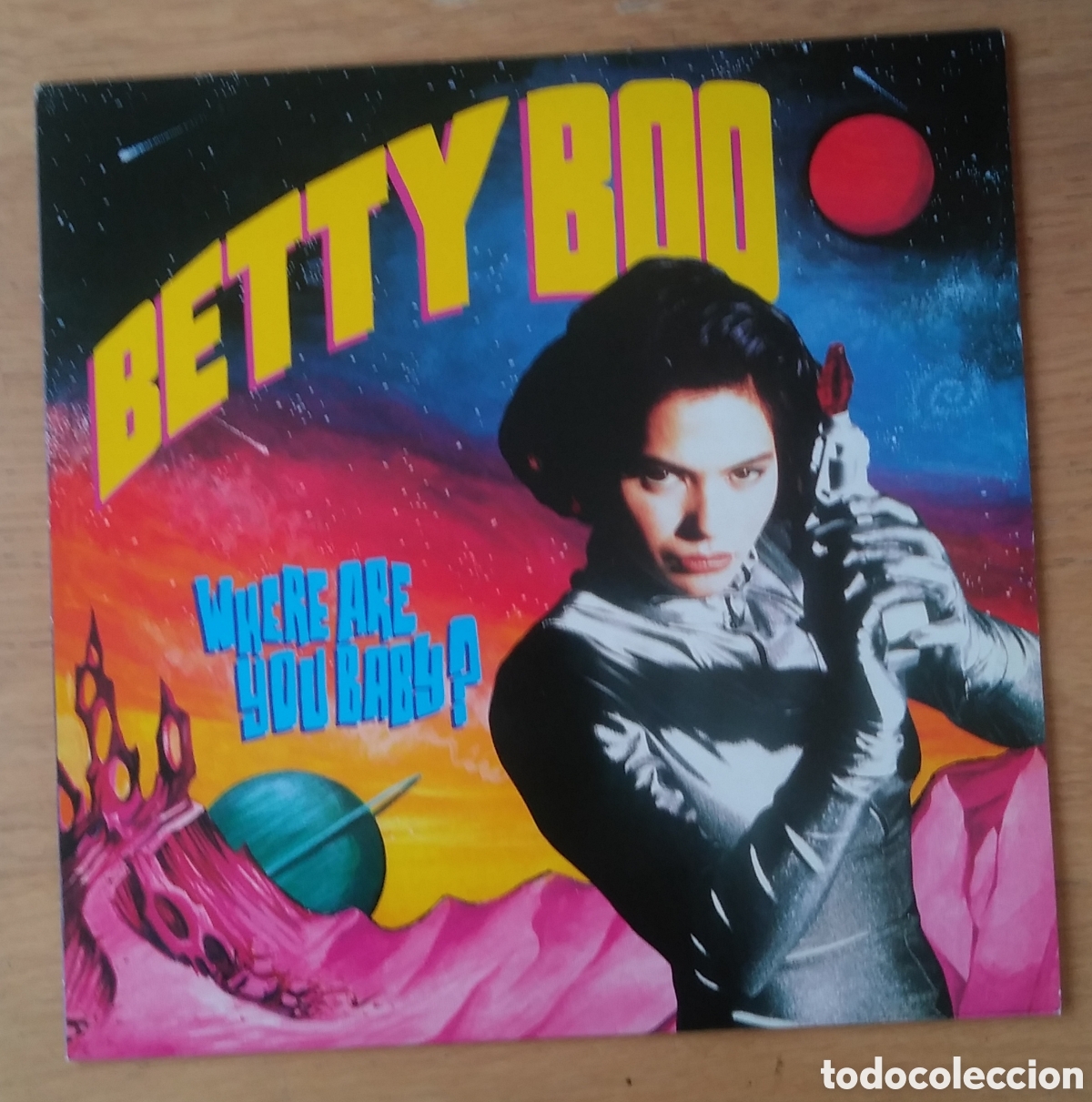 Discos de vinilo: BETTY BOO : &rdquo;WHERE ARE YOU BABY?&rdquo; MAXI-SINGLE VINILO 1990 - HOUSE - SYNTH POP