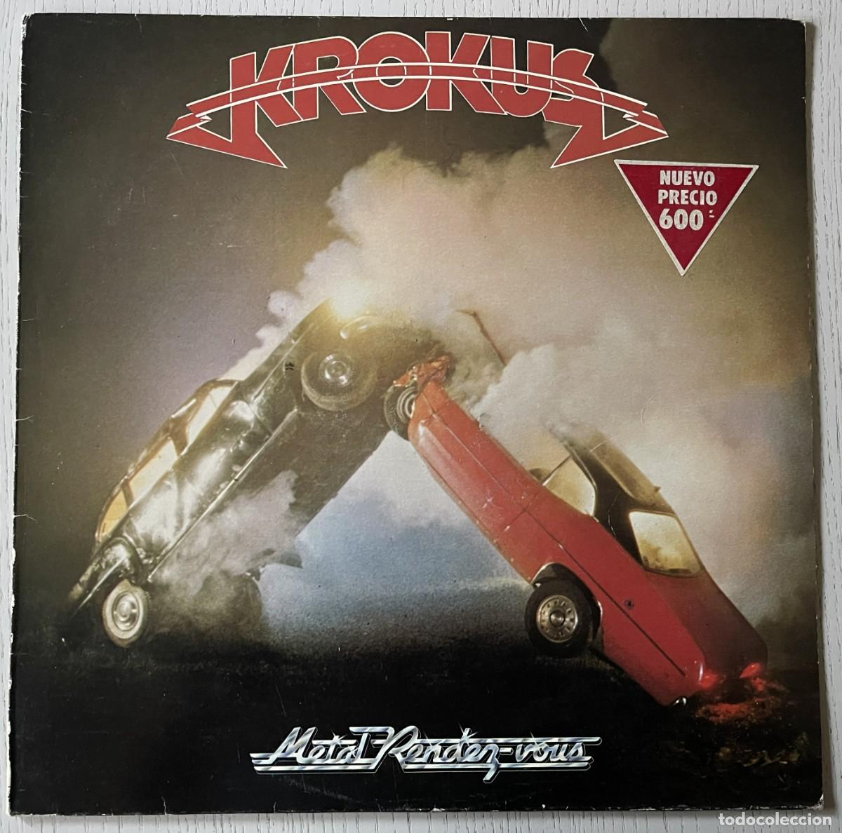 Discos de vinilo: KROKUS - METAL RENDEZ-VOUS (VINILO LP 12&rdquo; ARIOLA 1980 REF I-201199 EDICION ESPA&Ntilde;OLA
