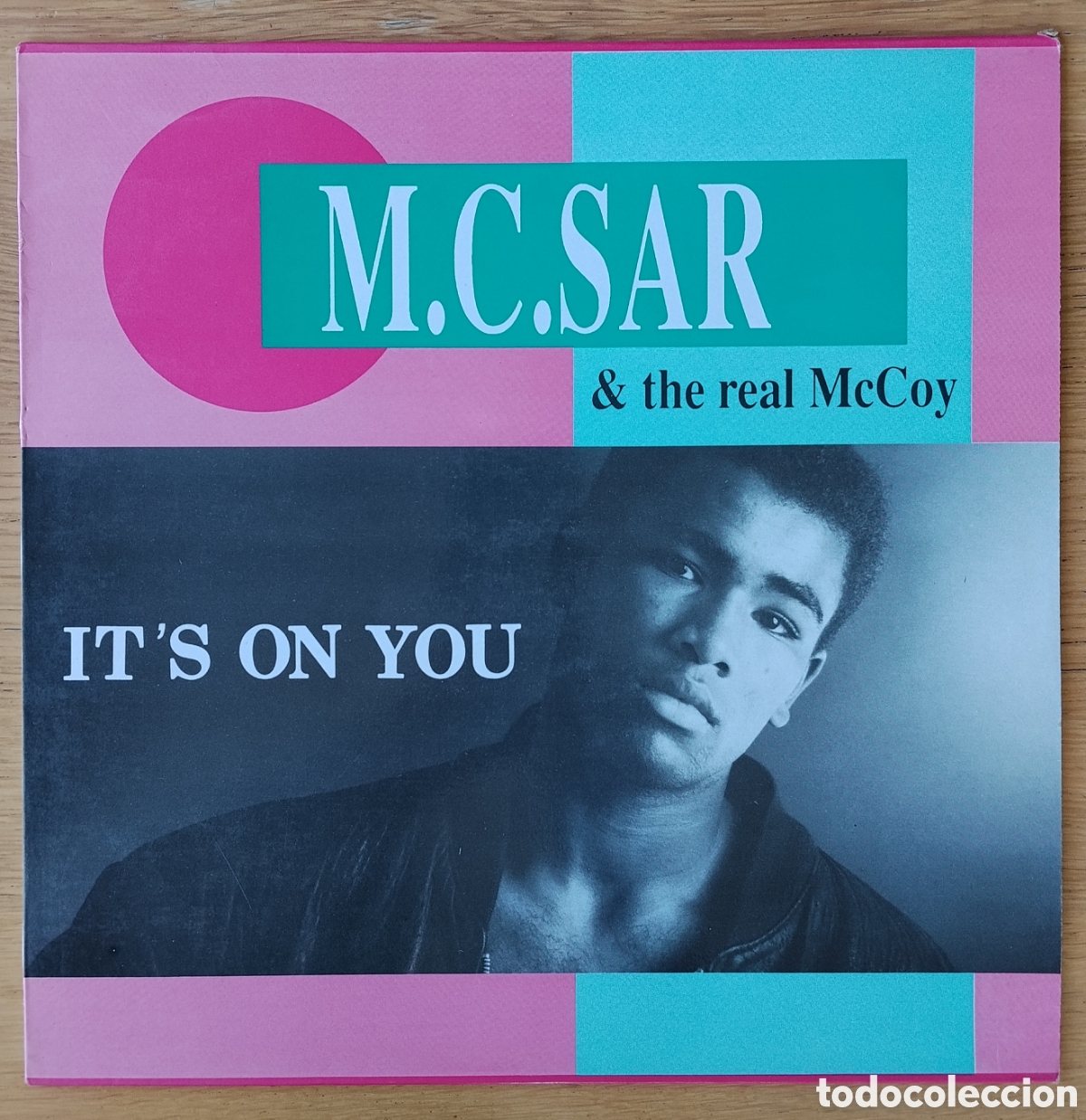 Discos de vinilo: REAL McCOY : &rdquo;IT'S ON YOU&rdquo; MAXI-SINGLE VINILO 1990 - EURO HOUSE - DANCE