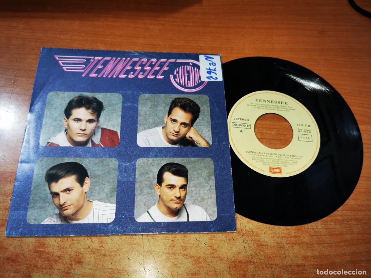 Discos de vinilo: TENNESSEE Sue&ntilde;os ( All I have to do is dream ) SINGLE VINILO DEL A&Ntilde;O 1992 CONTIENE 2 TEMAS