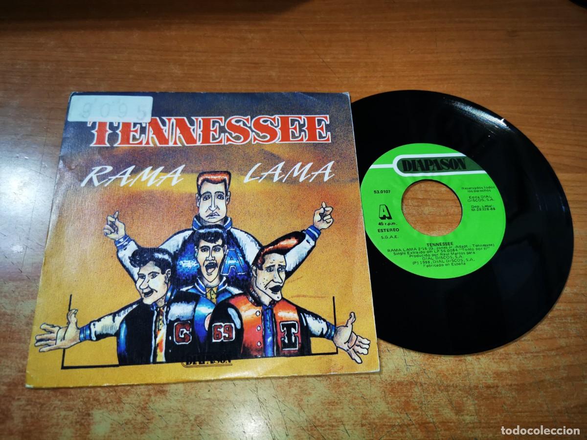 Discos de vinilo: TENNESSEE Rama Lama / No encuentro palabras SINGLE VINILO DEL A&Ntilde;O 1988 CONTIENE 2 TEMAS