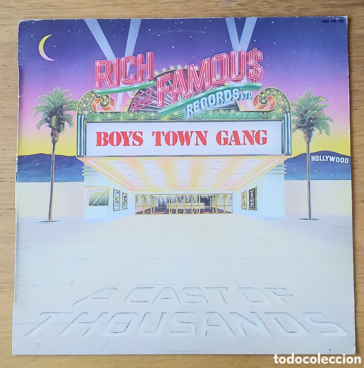 Discos de vinilo: BOYS TOWN GANG: &rdquo;A CAST OF THOUSANDS&rdquo; MAXI-SINGLE VINILO 1984 - DISCO - HI NRG