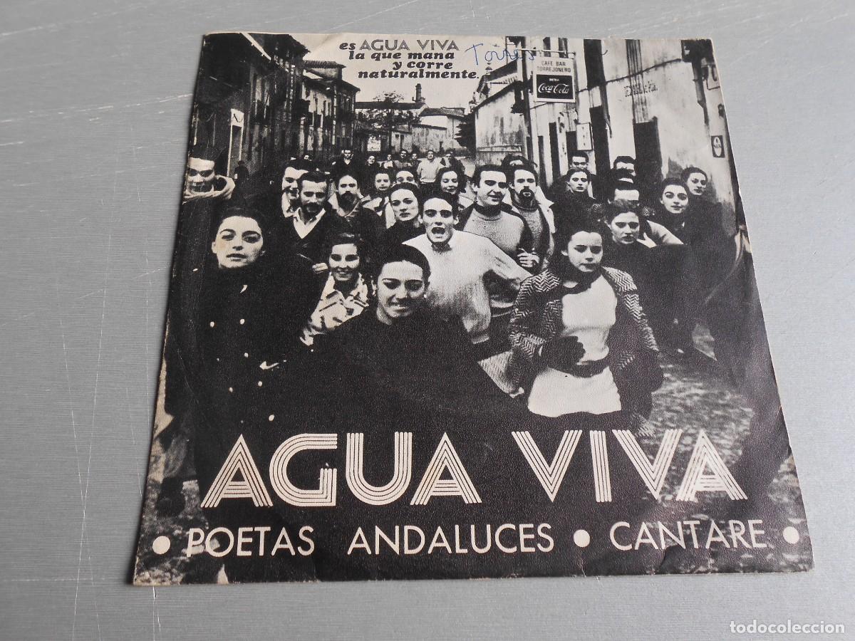 Discos de vinilo: AGUAVIVA, SG, POETAS ANDALUCES + 1, A&Ntilde;O 1969, ACCION AC-10