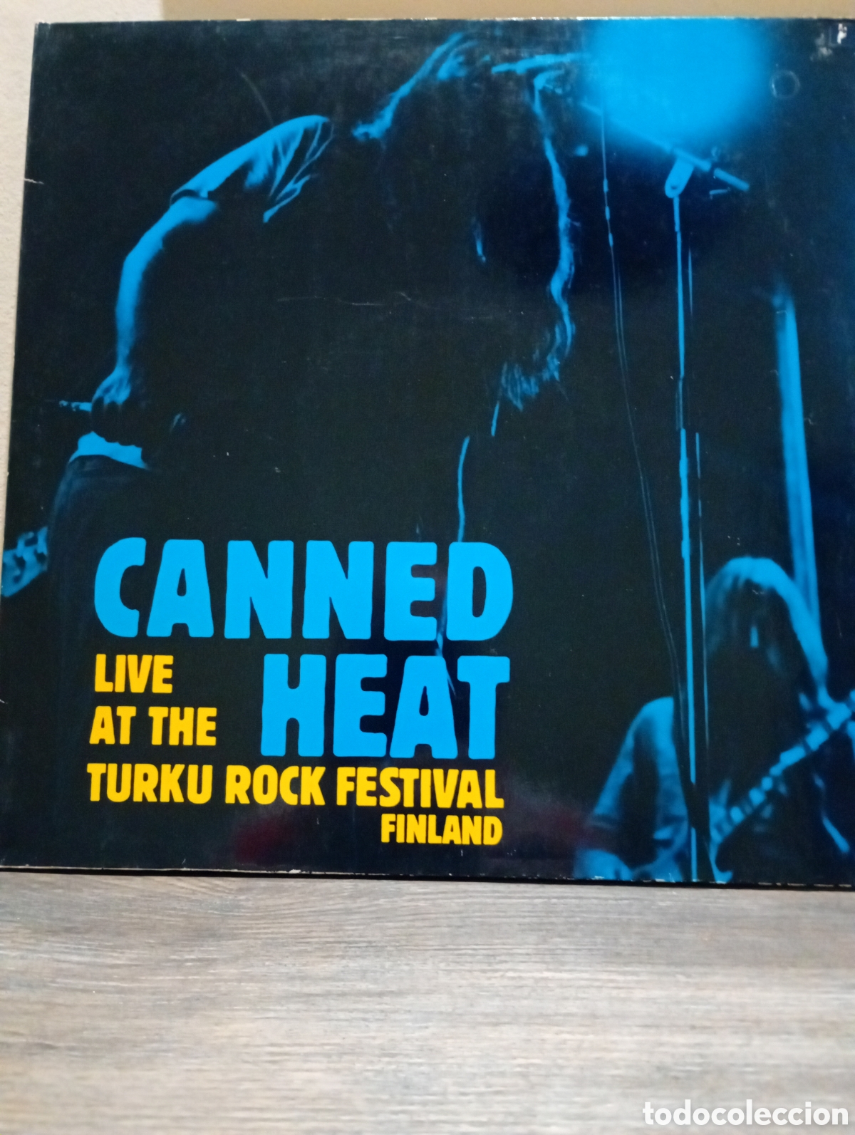Discos de vinilo: Canned Heat, Live at the turku rock festival Finland 1990. 2LP.