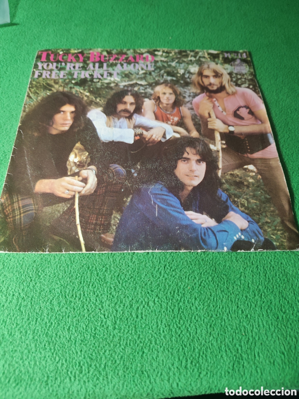 Discos de vinilo: Tucky Buzzard - You're all alone/ Free ticket