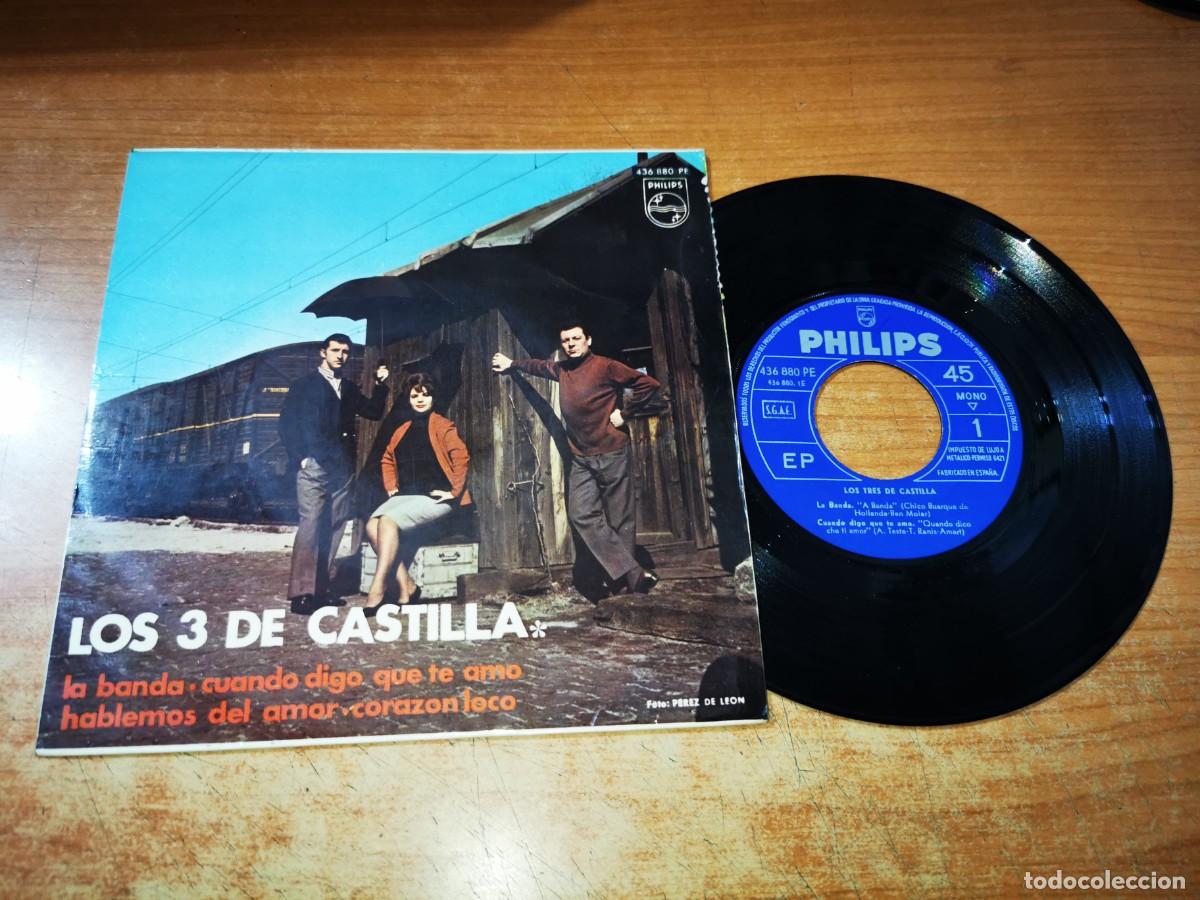 Discos de vinilo: LOS 3 DE CASTILLA La Banda EP VINILO DEL A&Ntilde;O 1967 CONTIENE 4 TEMAS