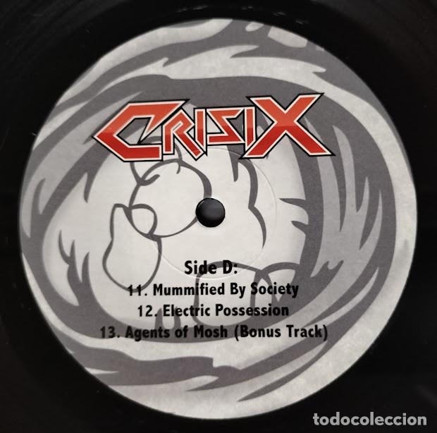 Discos de vinilo: Crisix &lrm;- The Menace - 2LP Crisix Self-Released 2021. - Foto 6
