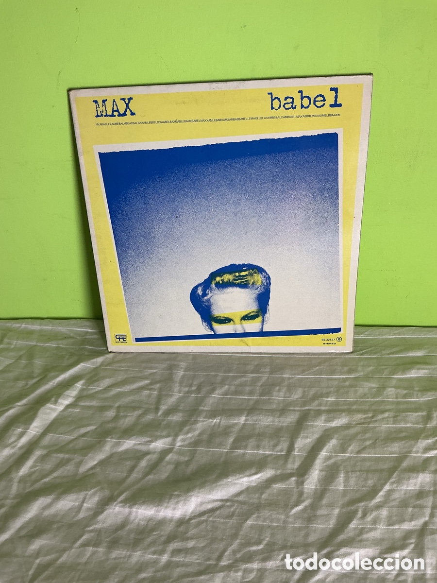 Discos de vinilo: Max &ndash; Babel &ndash; LP Vinilo Original 1978 &ndash; Boccaccio Records