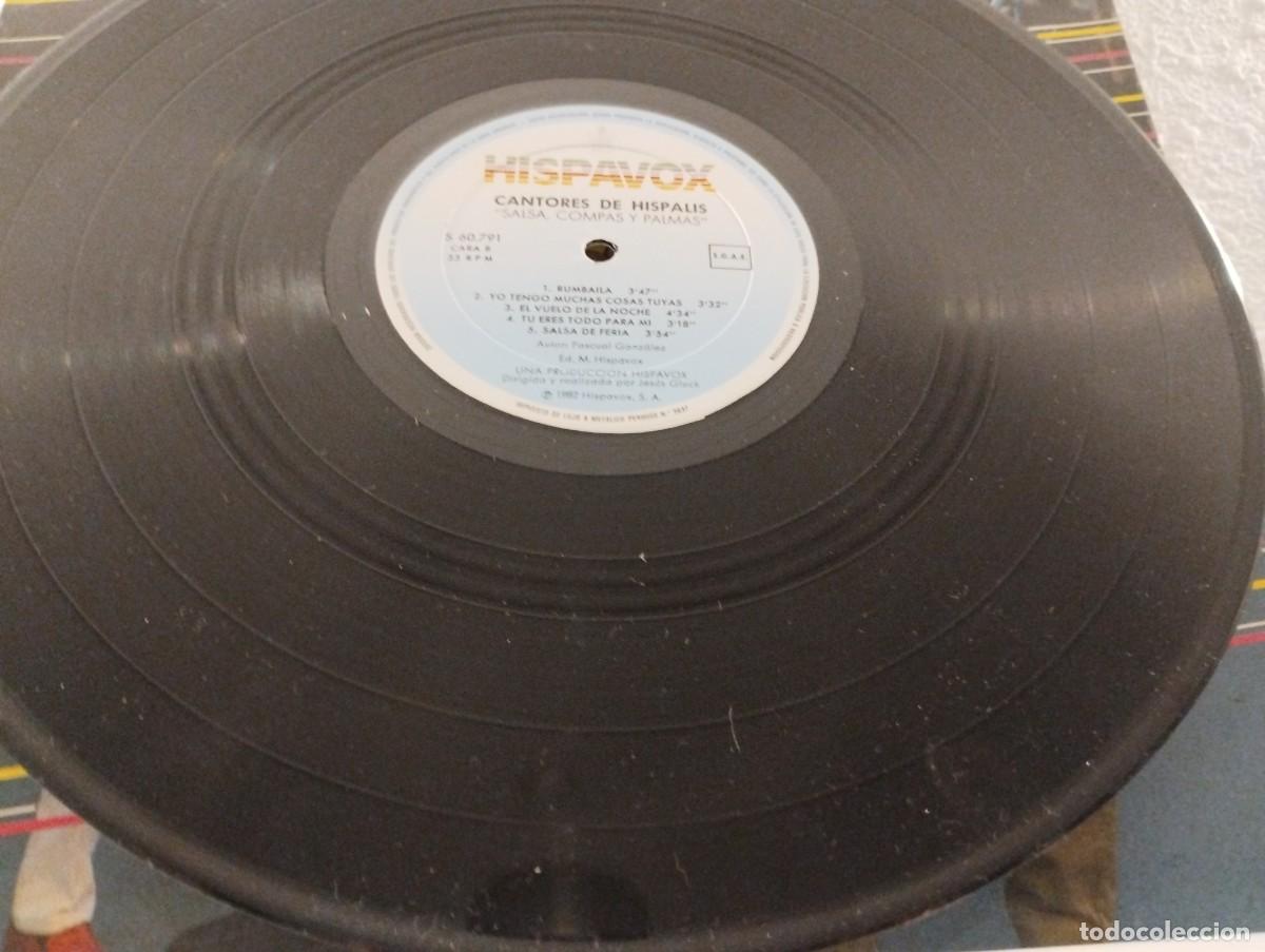 Discos de vinilo: Disco de Vinilo de Cantores de H&iacute;spalis &rdquo;Salsa, Comp&aacute;s y Palmas&rdquo; - Foto 3