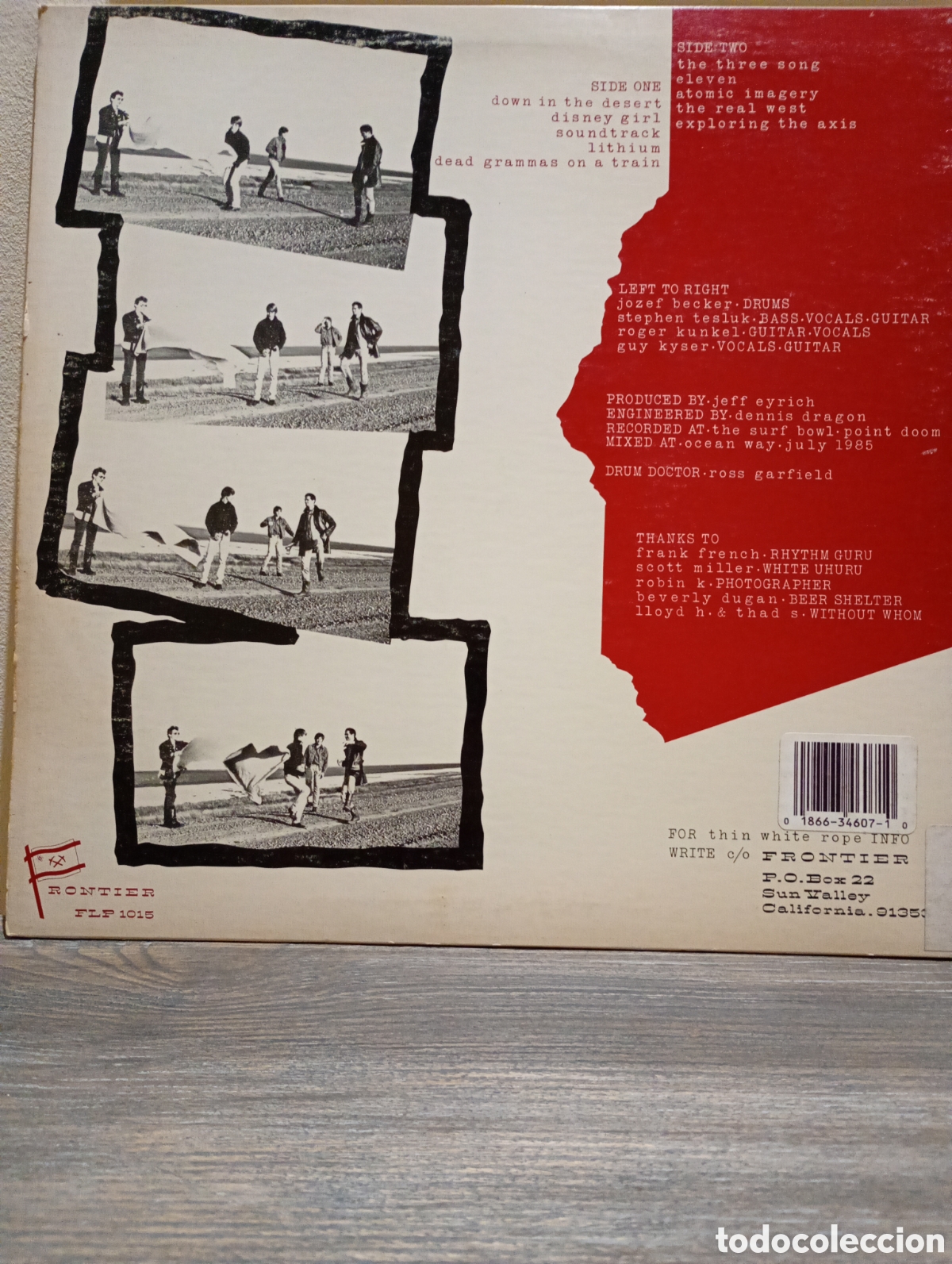 Discos de vinilo: Thim White Rope, exploring the axis 1985. - Foto 2