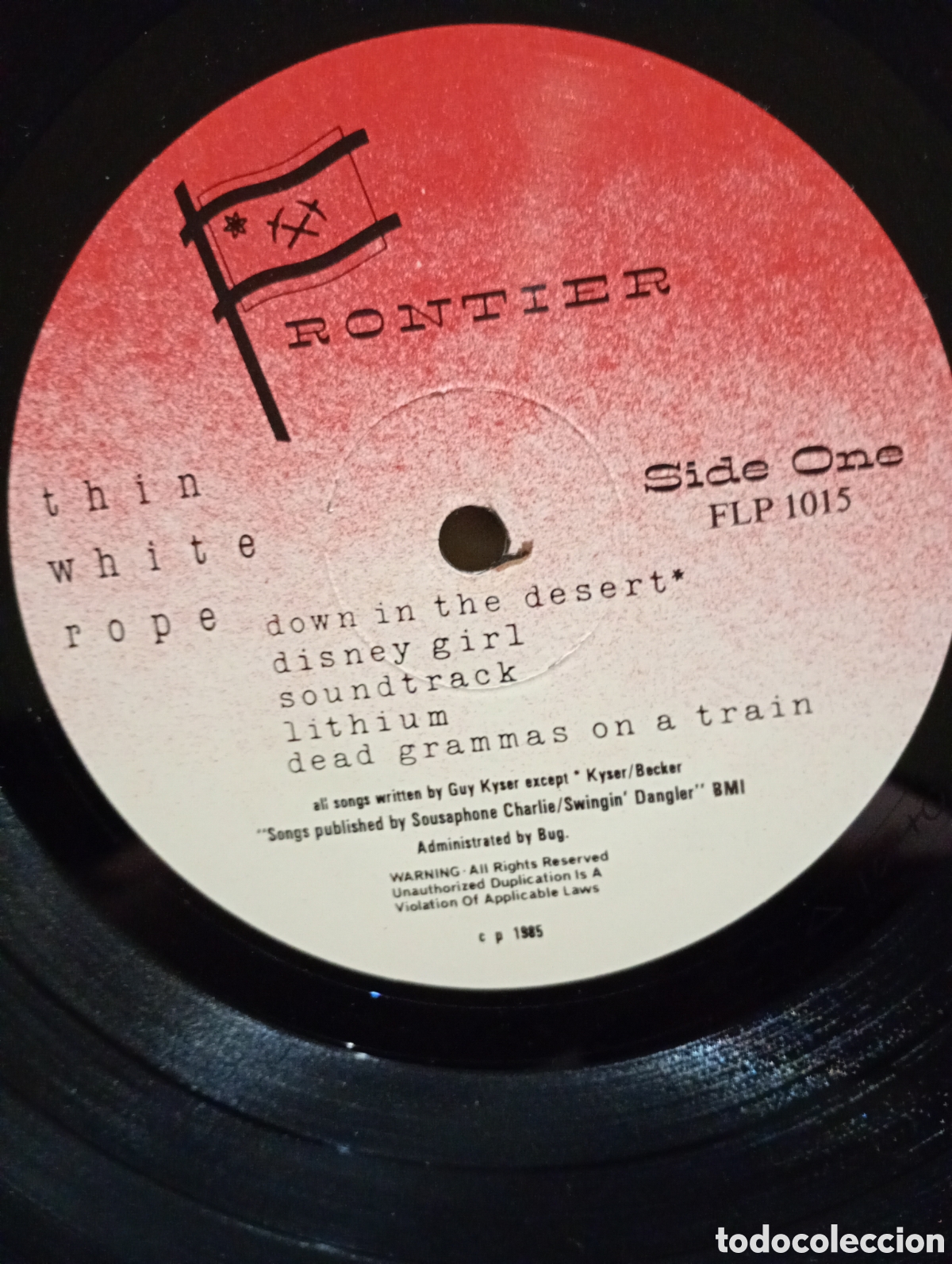 Discos de vinilo: Thim White Rope, exploring the axis 1985. - Foto 3