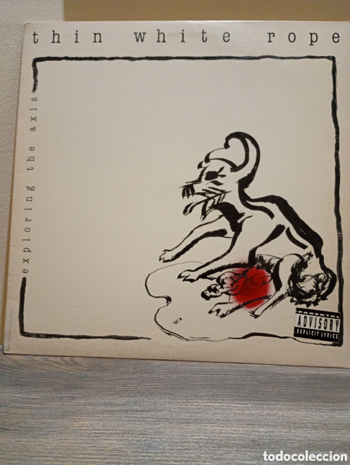 Discos de vinilo: Thim White Rope, exploring the axis 1985. - Foto 1