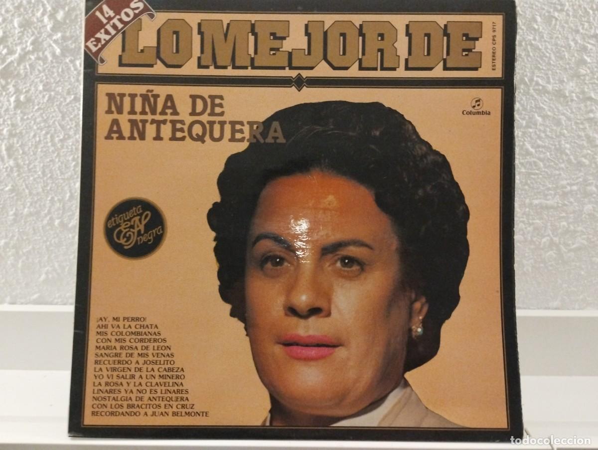 Discos de vinilo: Disco de Vinilo de Ni&ntilde;a de Antequera &rdquo;Lo mejor de Ni&ntilde;a de Antequera&rdquo;