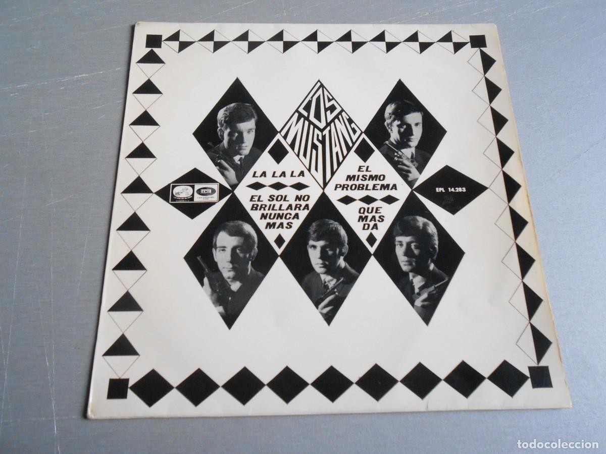 Discos de vinilo: MUSTANG, LOS, EP, LA, LA, LA + 3, A&Ntilde;O 1966, LA VOZ DE SU AMO EPL 14.283