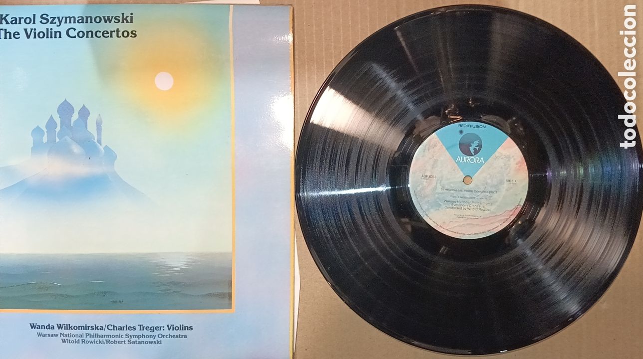 Discos de vinilo: SZYMANOWSKI LOTE 3 DISCOS - Foto 4