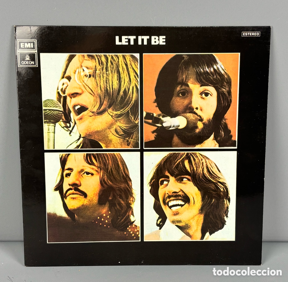 Discos de vinilo: VINILO: THE BEATLES- LET IT BE - ODEON - A&Ntilde;O 1971 - EDICI&Oacute;N ESPA&Ntilde;OLA