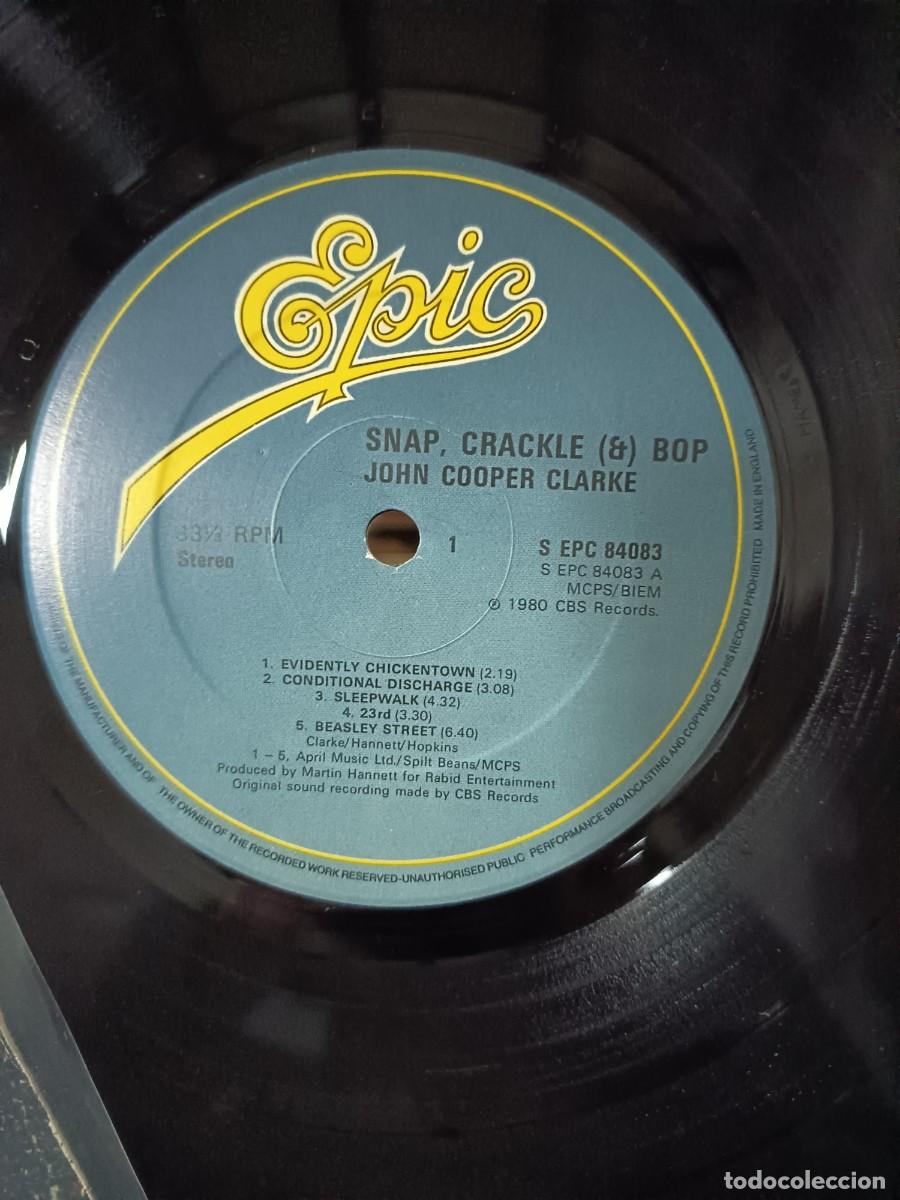 Discos de vinilo: DISCO LP SNAP, CRACK LE & BOP - Foto 3