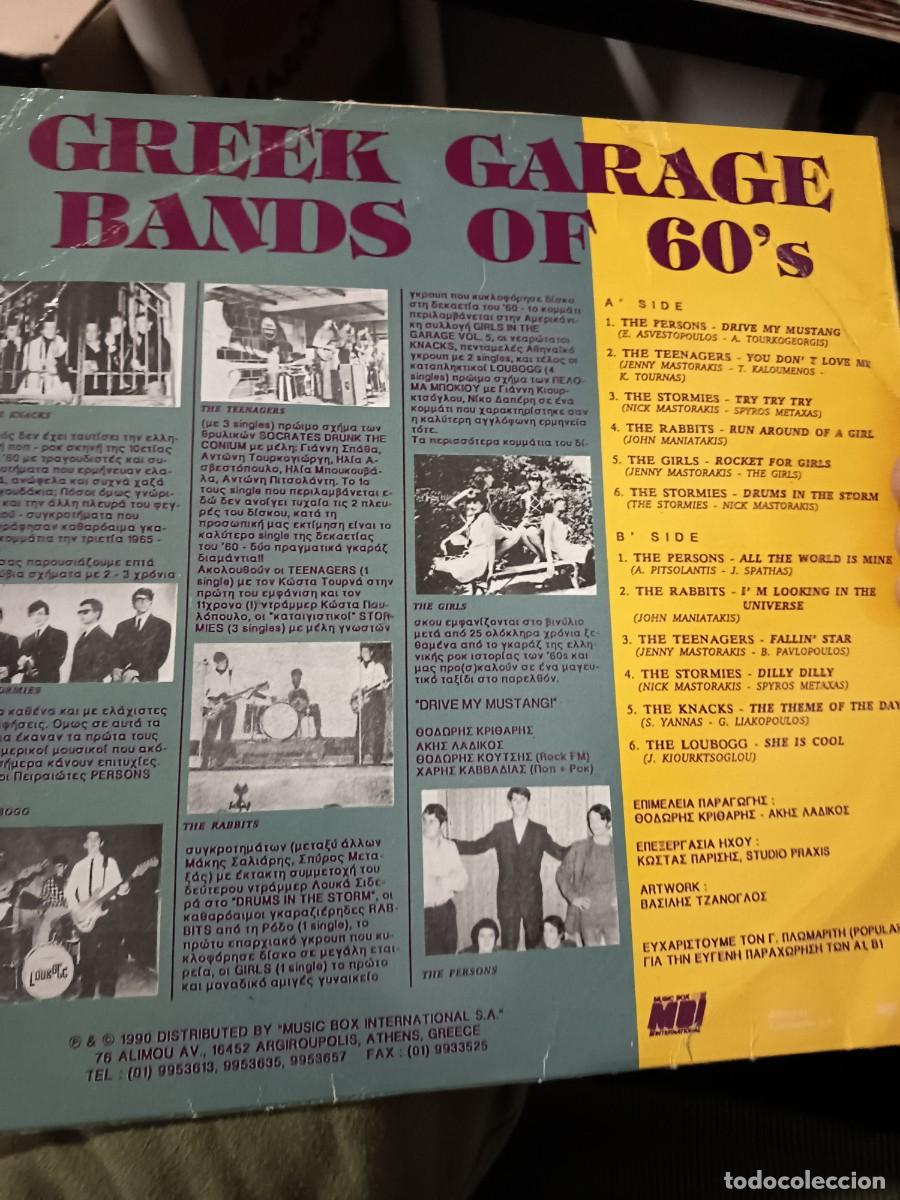 Discos de vinilo: DISCO LP ROCK GARAGE BANDS - Foto 2