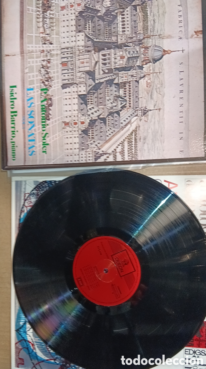 Discos de vinilo: LOTE 3 DISCOS SOLER DE LARROCHA BARRIO - Foto 2