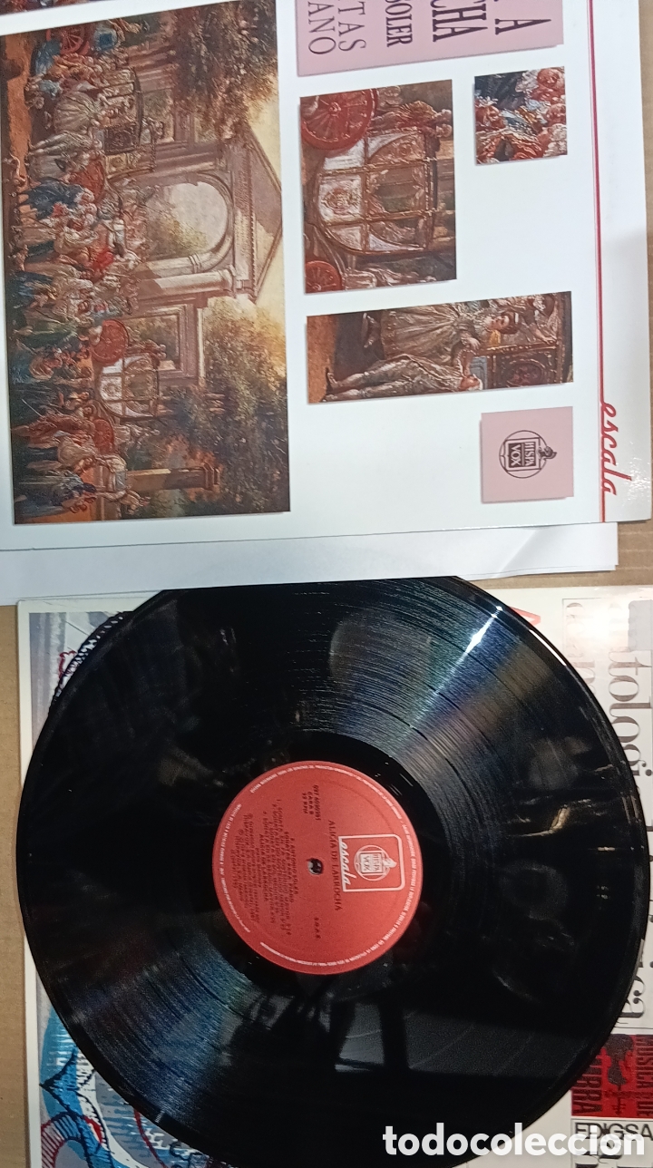 Discos de vinilo: LOTE 3 DISCOS SOLER DE LARROCHA BARRIO - Foto 3