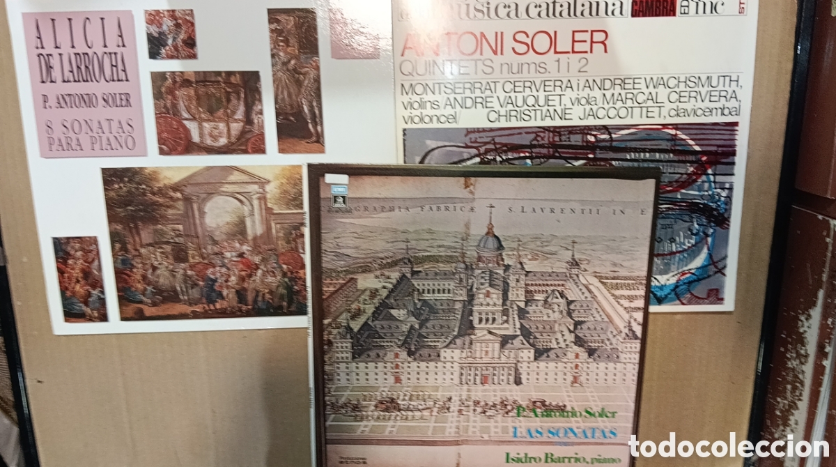 Discos de vinilo: LOTE 3 DISCOS SOLER DE LARROCHA BARRIO - Foto 1