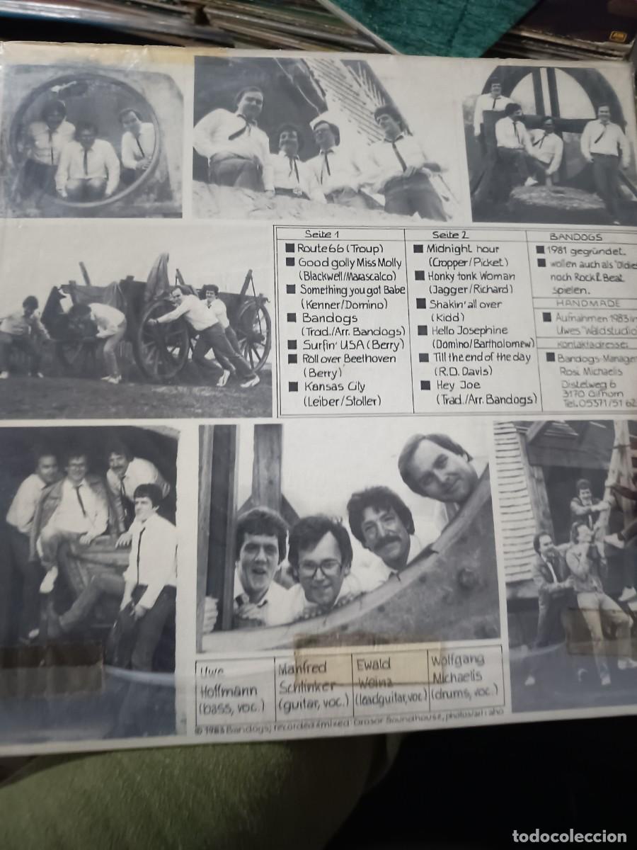 Discos de vinilo: DISCO LP BANDOGS,( Hechos a mano) - Foto 2