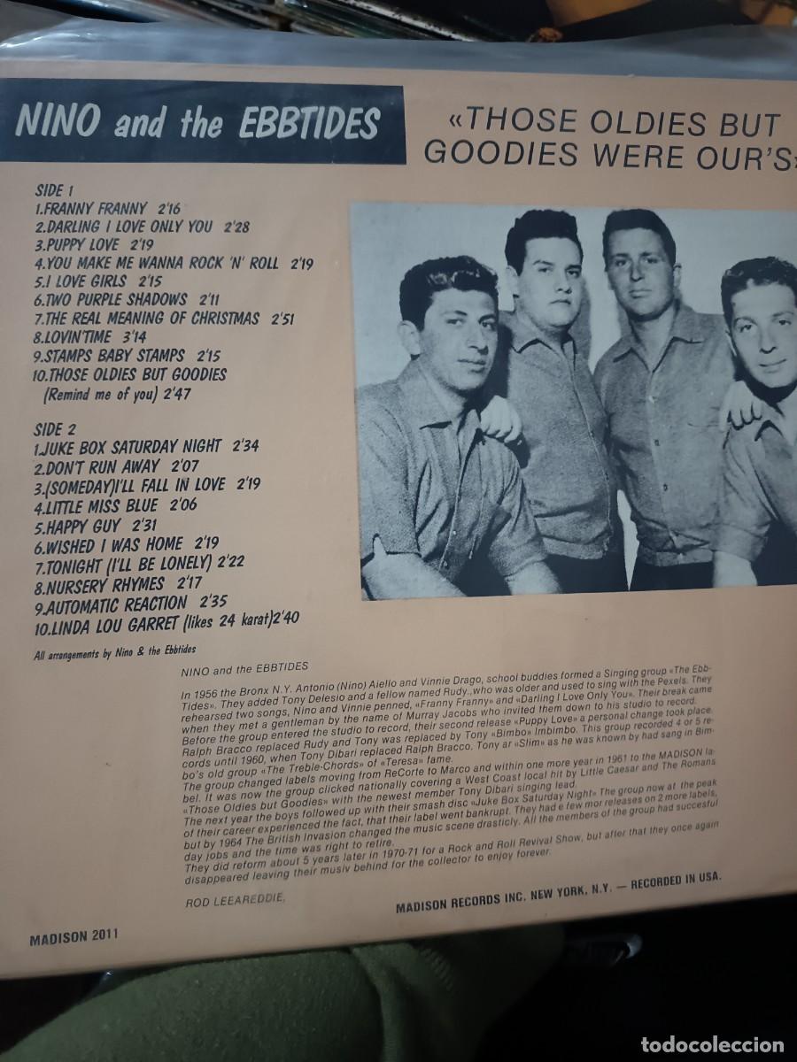 Discos de vinilo: DISCO LP NINO AND THE EBBTIDES - Foto 2
