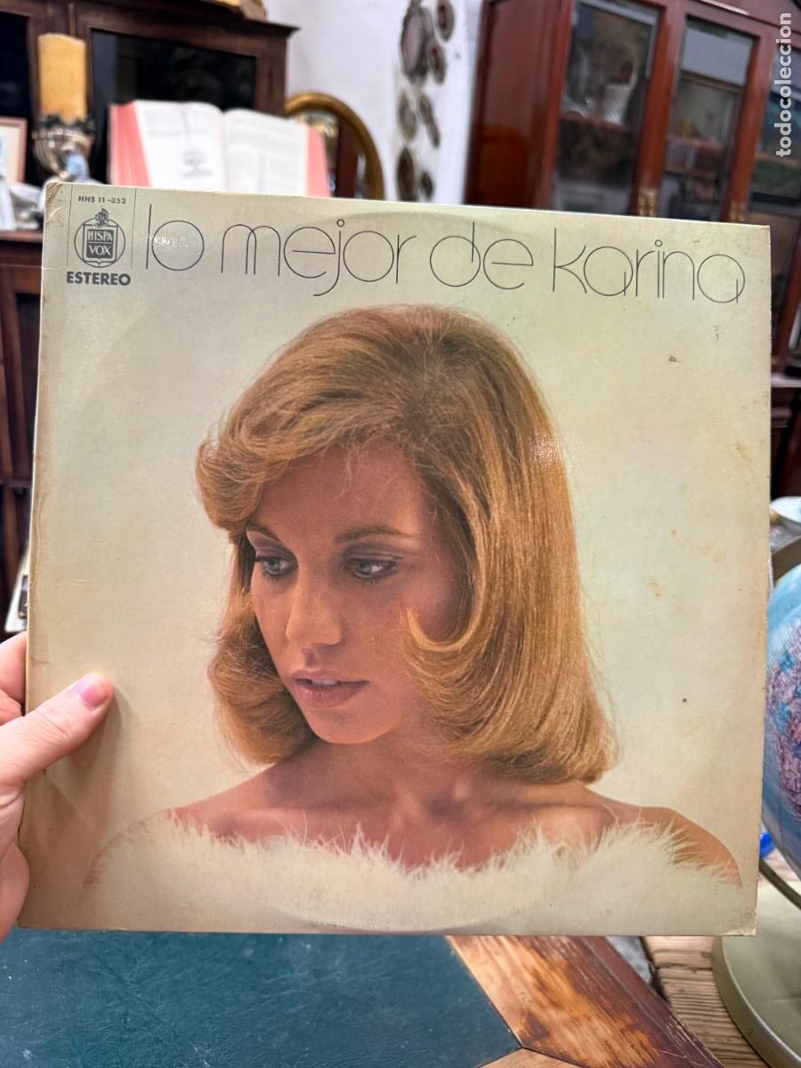 Discos de vinilo: LP LO MEJOR DE KARINA
