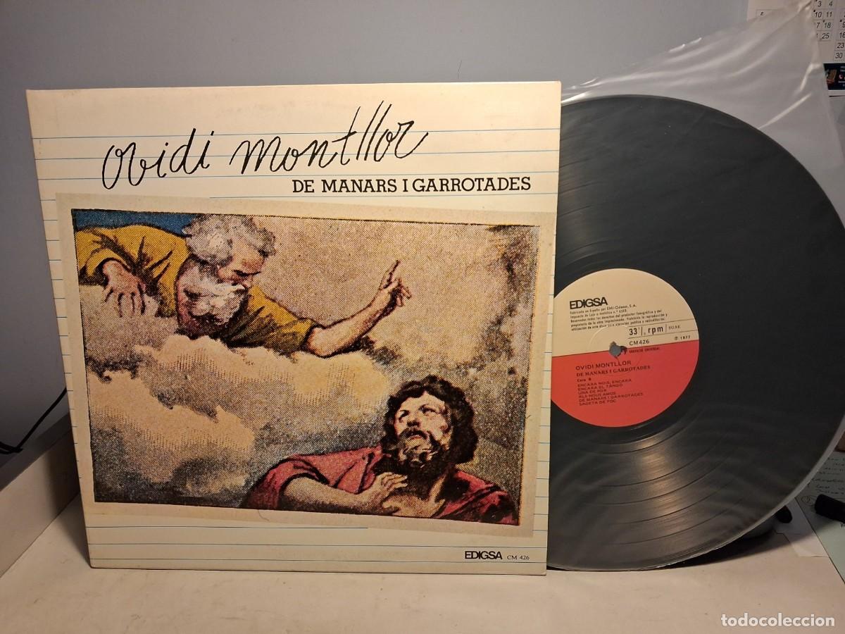Discos de vinilo: LP OVIDI MONTLLOR : DE MANARS I GARROTADES (VINILO NUEVO, SIN USO)