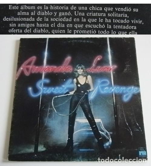 Discos de vinilo: AMANDA LEAR SWEET REVENGE DISCO DE VINILO LP A&Ntilde;OS 70 - 1978 M&Uacute;SICA DULCE VENGANZA FLASHBACK THE STUD