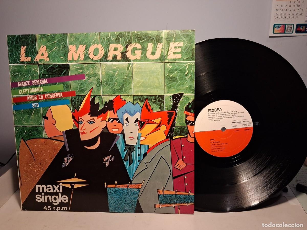 Discos de vinilo: MAXI (4 TEMAS) LA MORGUE : AVANZE SEMANAL ( nuevo, sin uso)