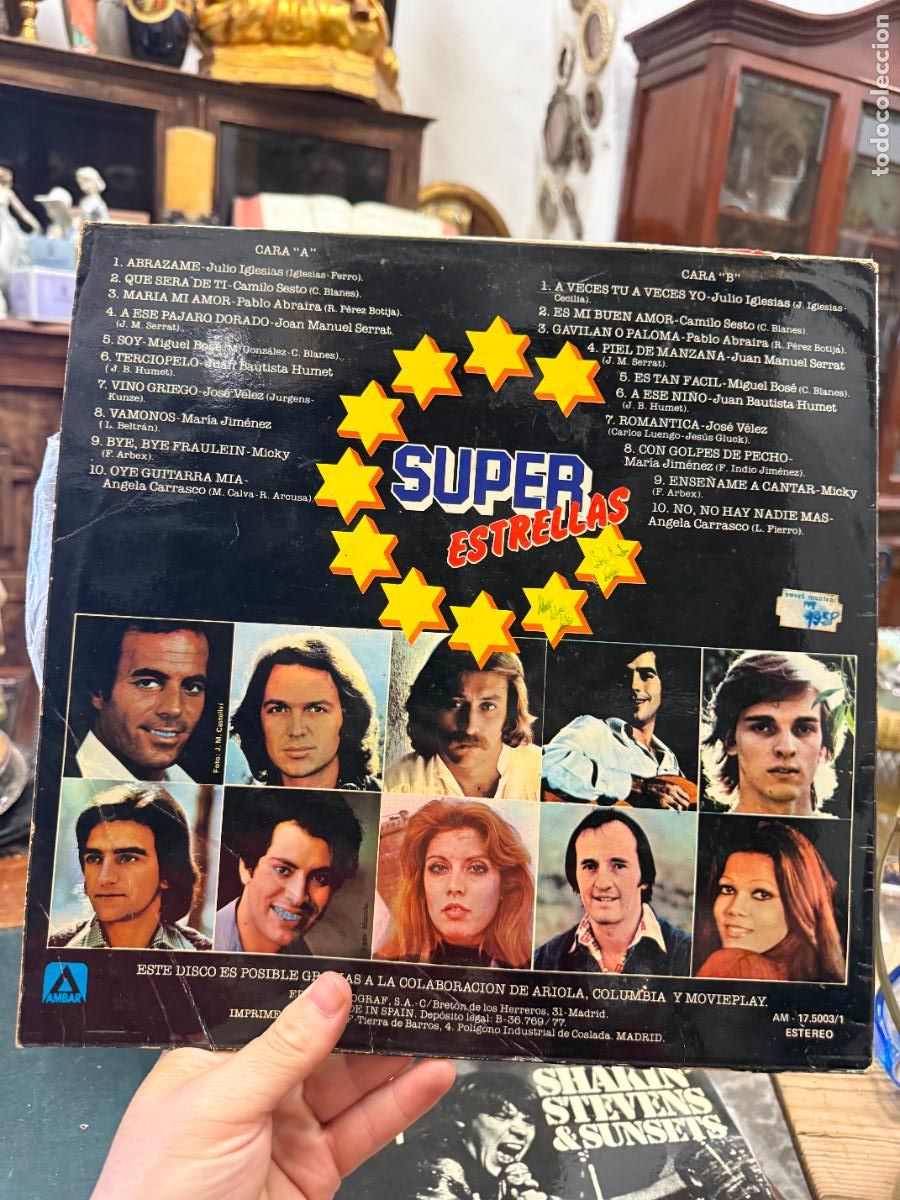 Discos de vinilo: LP SUPER ESTRELLAS - - Foto 2