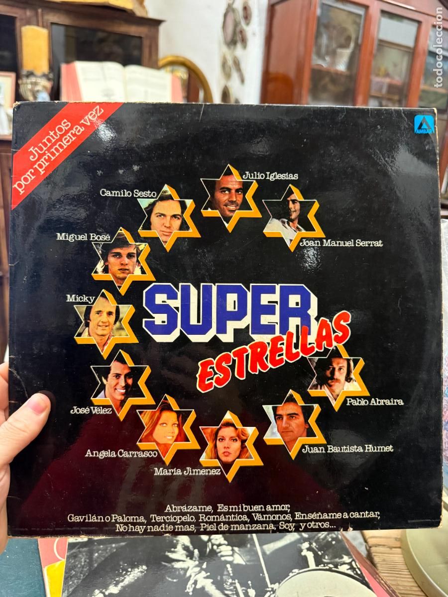 Vinyl records: LP SUPER ESTRELLAS -