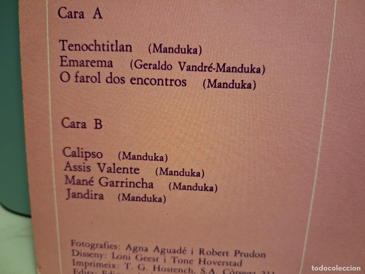 Discos de vinilo: LP MANDUKA : BRASIL ( NUEVO, SIN USO) - Foto 3