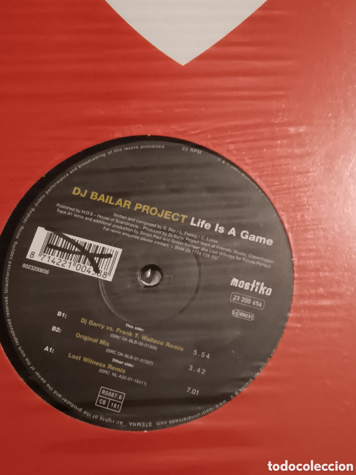 Discos de vinilo: Vinilo limpio,testeado y sonando - Foto 3