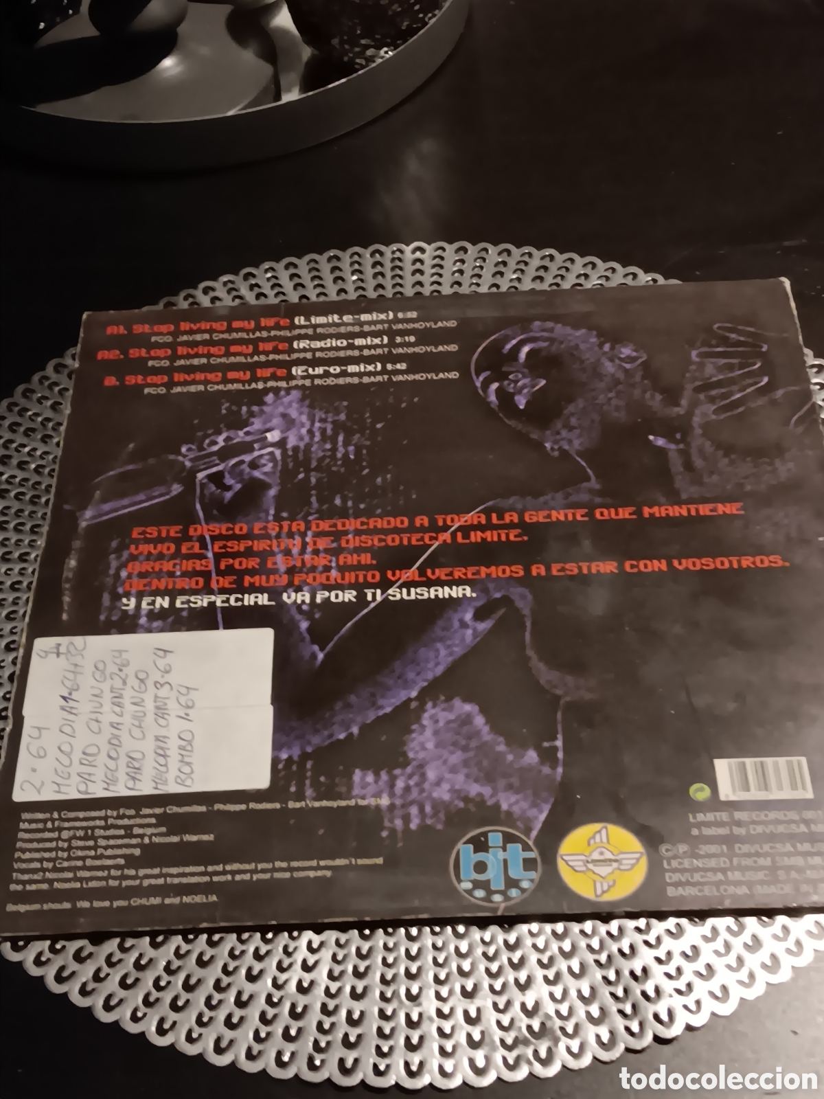 Discos de vinilo: Vinilo limpio,testeado y sonando - Foto 2
