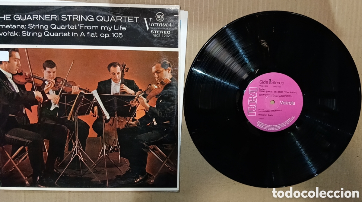 Discos de vinilo: 2 DISCOS SMETANA DVORAK - Foto 3