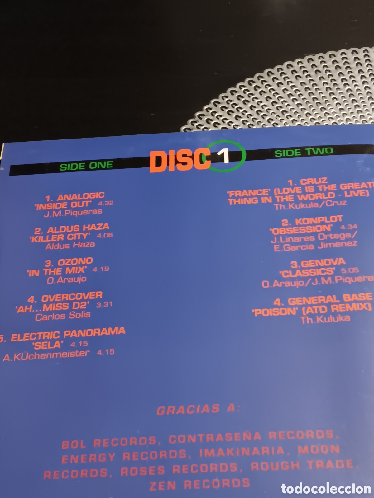 Discos de vinilo: Vinilo limpio,testeado y sonando - Foto 7