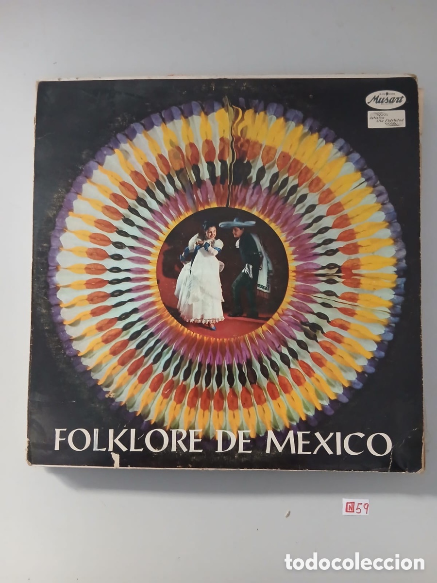 Discos de vinilo: Disco de vinilo folklore de M&eacute;xico - Foto 1