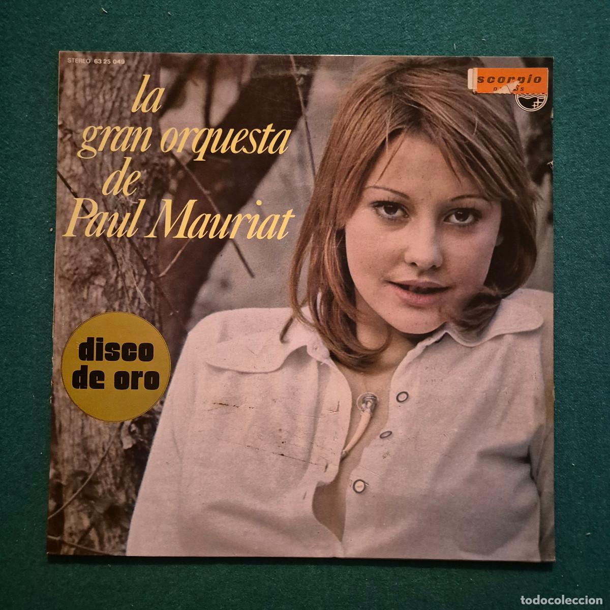 Discos de vinilo: La Gran Orquesta de Paul Mauriat &ndash; Discos De Oro