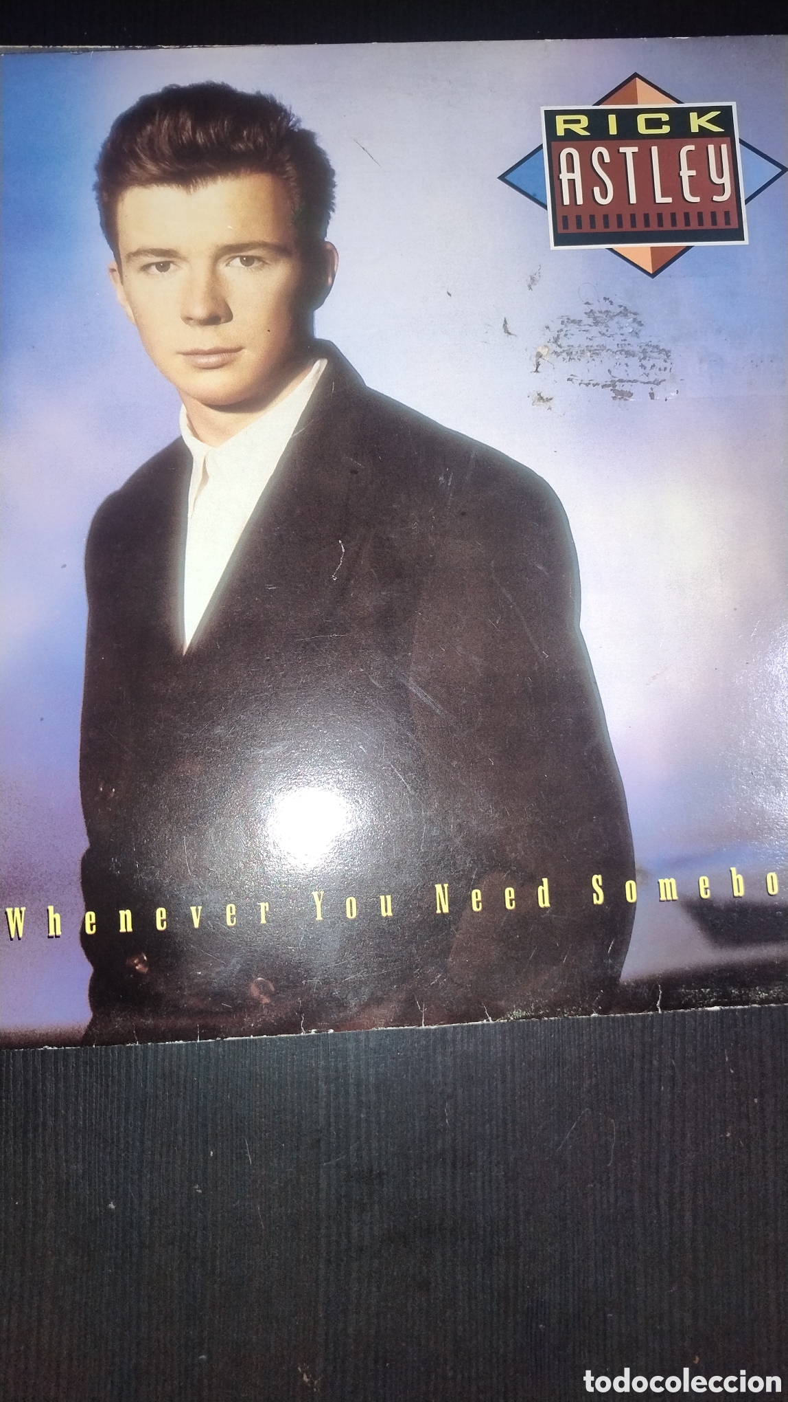 Discos de vinilo: Rick astley LP whenever you need somebody